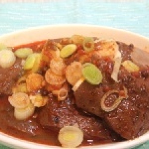 麻辣鴨血(中辣)