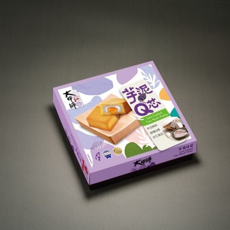 【大甲師】芋泥Q芯禮盒(6入/盒)附提袋