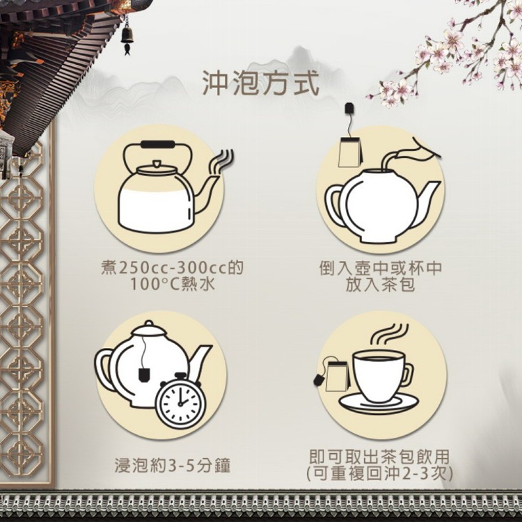【和順堂】專業老中醫輕濕茶 草本茶包