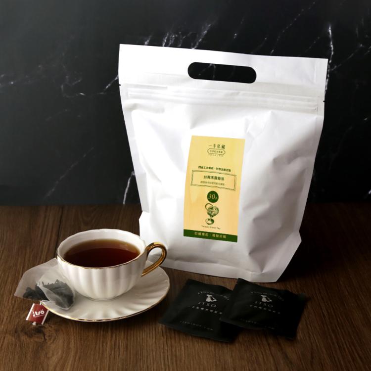 免運!【一手私藏世界紅茶】台灣玉露綠茶 30入/袋 (90入,每入16.8元)