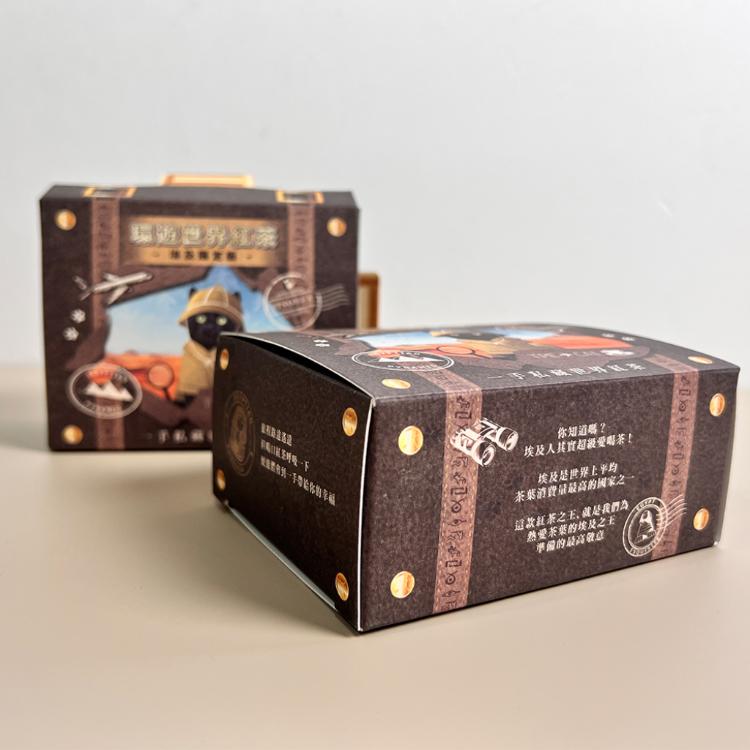 【一手私藏世界紅茶】環遊世界綜合茶包組(埃及探險貓款)