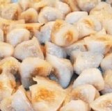 一口悶三角圓 豐原廟東夜市一口悶三角圓