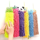 可愛動物雪尼爾擦手巾