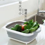 多功能摺疊洗菜切菜2用神器