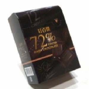 72% 黑巧克力 (80g/盒)