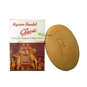 印度 Mysore邁索爾 [檀香經典美膚皂]/肥皂 Sandal Classic Soap 125g