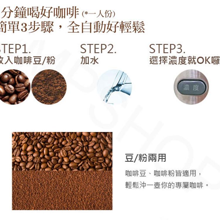 【國際牌Panasonic】全自動研磨咖啡機 NC-R601