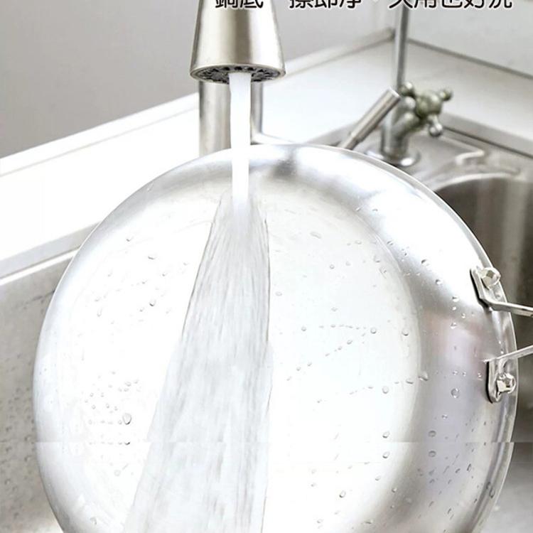 【CityStar】純鈦316不鏽鋼28cm無塗層蜂窩平底煎鍋