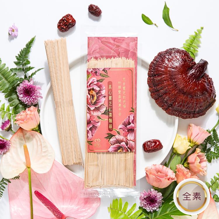 真心靈芝紅棗麵線【100公克獨享包】