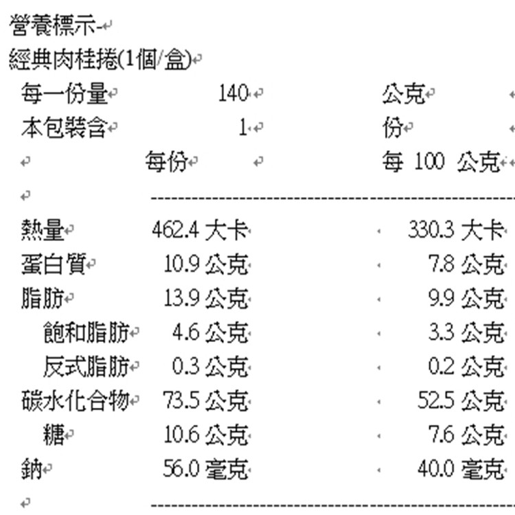 【奧瑪烘焙】經典肉桂捲(奶蛋素)