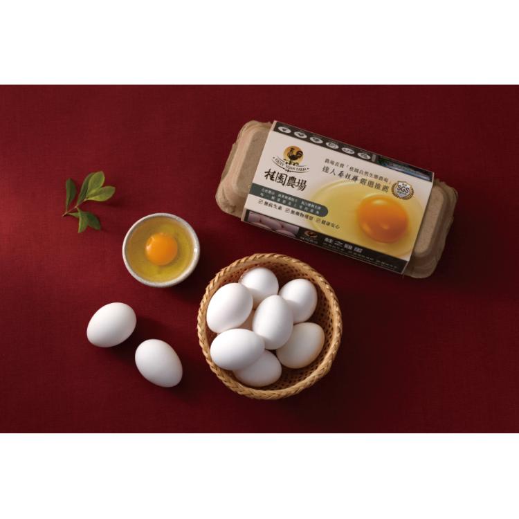 【桂園農場】嚴選系列-桂之雞蛋(4盒)★SGS檢驗合格