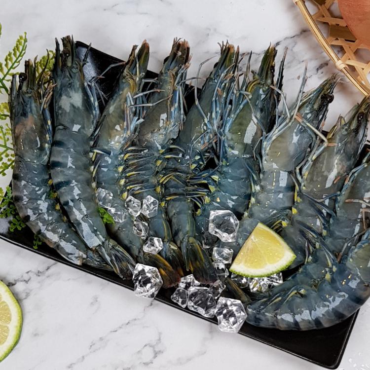 【凍凍鮮】頂級活凍草蝦10尾裝 380g