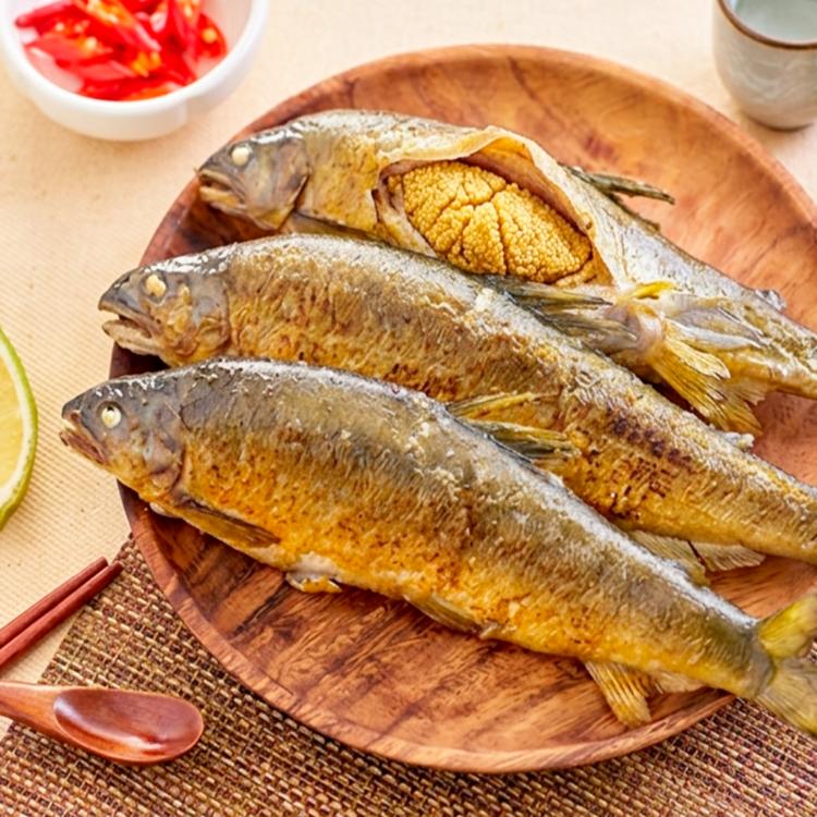 【凍凍鮮】宜蘭養殖大尾爆蛋母香魚160~170g