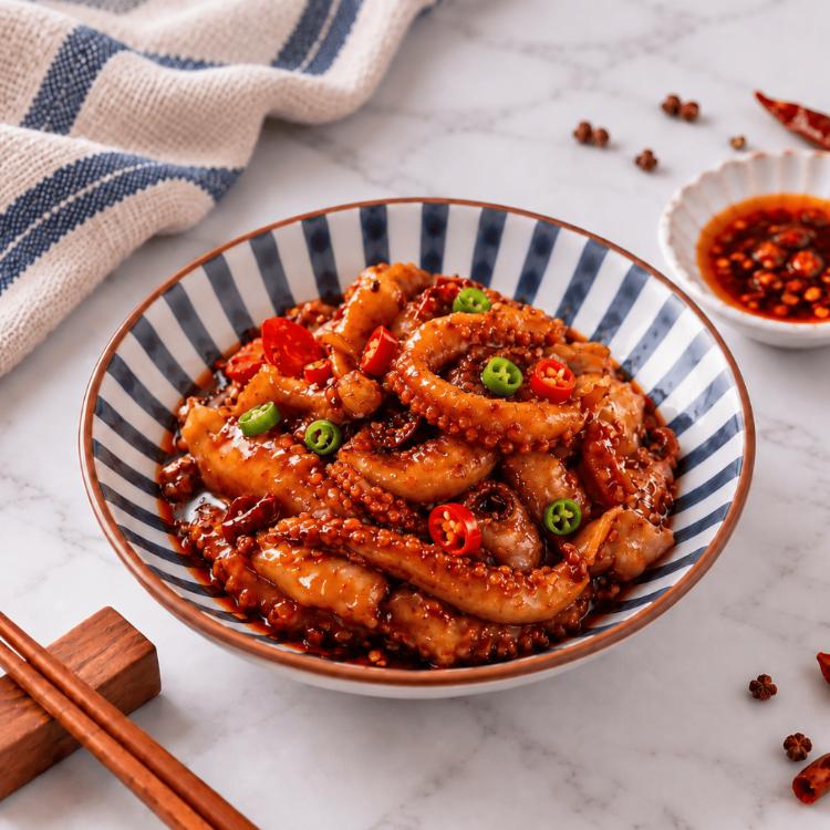 【凍凍鮮】五味/香辣魷魚足 250g
