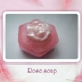 立體玫瑰花手工皂