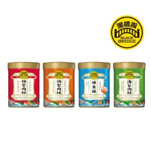 免運!【黑橋牌】5罐 手工焙炒新罐裝肉酥系列 170g/罐