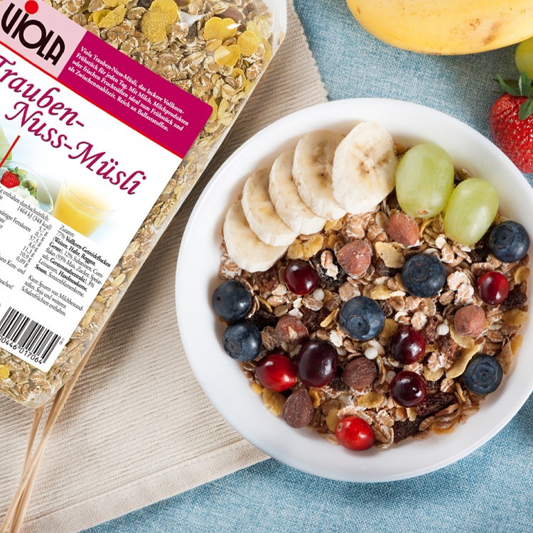 【Viola麥維樂】德國天然穀片 1Kg(五大口味任選)(德國百年品牌穀片!)