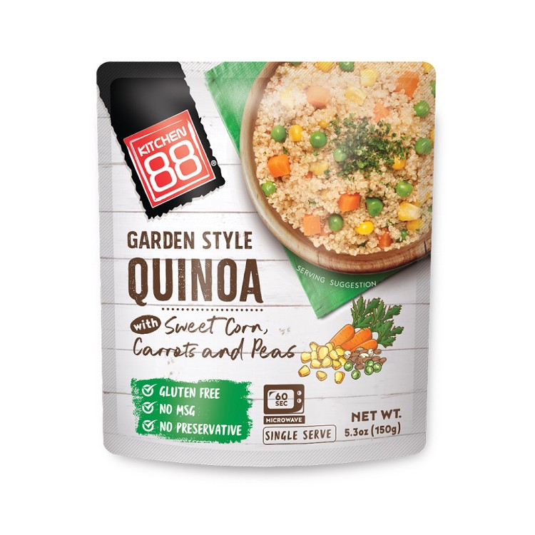 Kitchen88 即食藜麥調理包 150g 田園風味/西班牙風味/雞肉風味/洋蔥炒蛋/綠咖哩風味