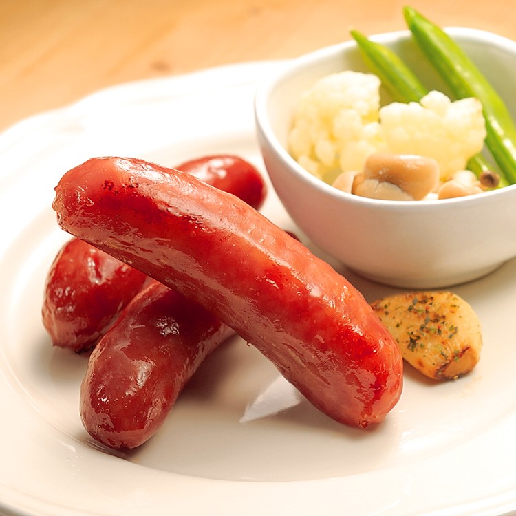 【黑橋牌】經典原蒜香腸手繪城牆盒禮盒(1斤原味香腸+220g蒜味香腸)(附提袋)