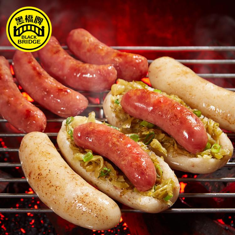 【黑橋牌】中秋必備大腸包小腸4件組Ａ(冷凍)，限時特惠$929元