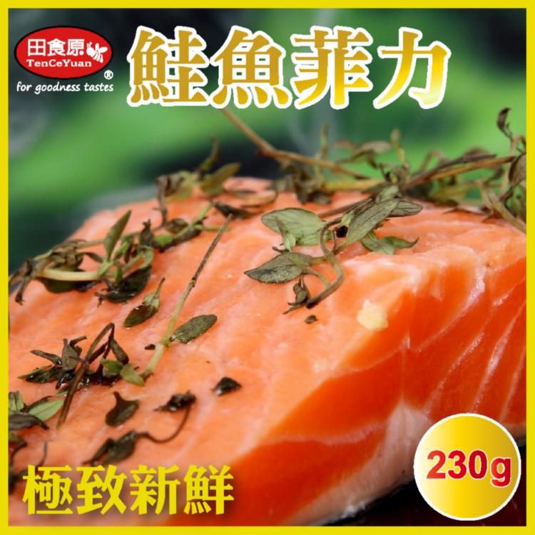 【田食原】智利頂級鮭魚菲力230g