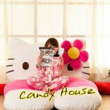 ~*糖果屋*~超可愛Kitty凱蒂貓雙人榻榻米/懶人沙發/床墊/毛絨玩具 生日禮物/民宿布置/情人禮 特價：$3980