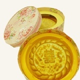 同心圓雙層喜餅/中式