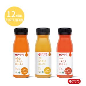 【Day Juice果日飲】 冷壓蔬果纖活飲-春夏蔬果組 (12入)