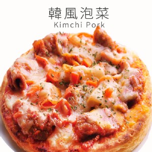 韓風泡菜豬肉披薩