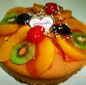 8吋素面誕糕(奶素)