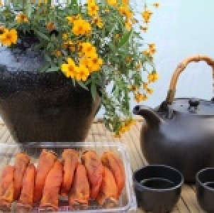 日本風味の筆柿(餅) 可直接食用(約9兩 數量8-10顆) 特價：$150