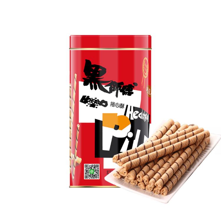 【黑師傅】捲心酥(巧克力/牛奶/草莓/花生)-無附提袋