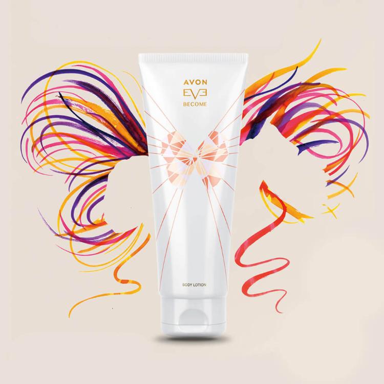 【AVON雅芳】經典黑色小洋裝/彩蝶花舞香體乳(125ml/瓶)