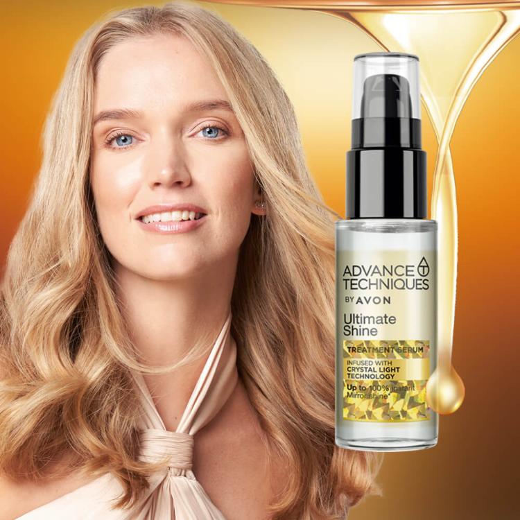 【AVON雅芳】毛鱗片高光修護精華(30ml/瓶)