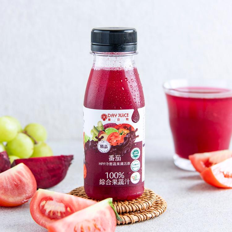 【Day Juice果日飲】冷壓蔬果纖活飲12瓶組-紫拿鐵組