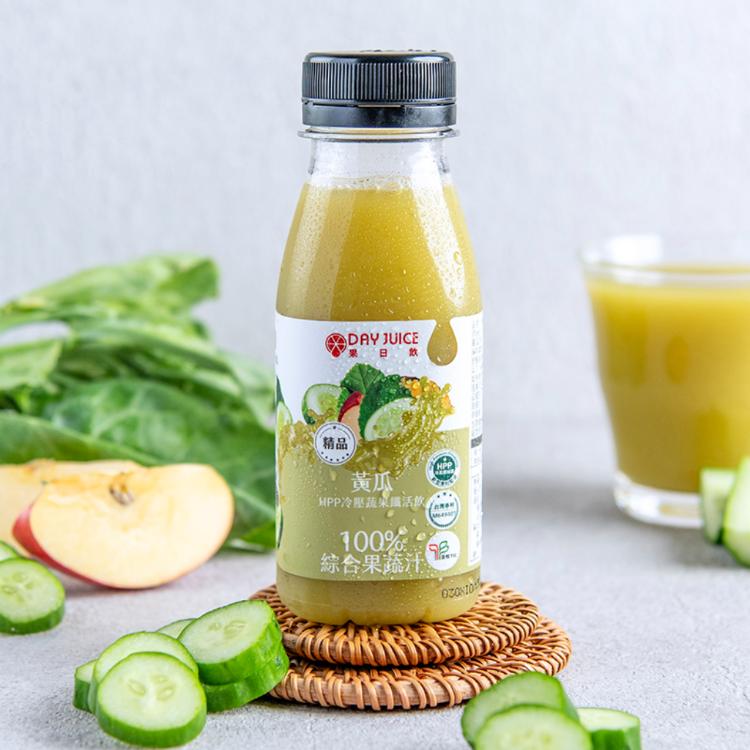 【Day Juice果日飲】 冷壓蔬果纖活飲-綠拿鐵組 (12入)