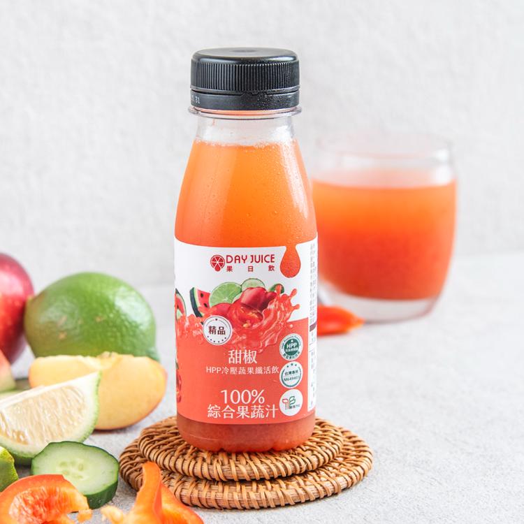 【Day Juice果日飲】HPP冷壓蔬果纖活飲6瓶組-三色拿鐵-秋冬