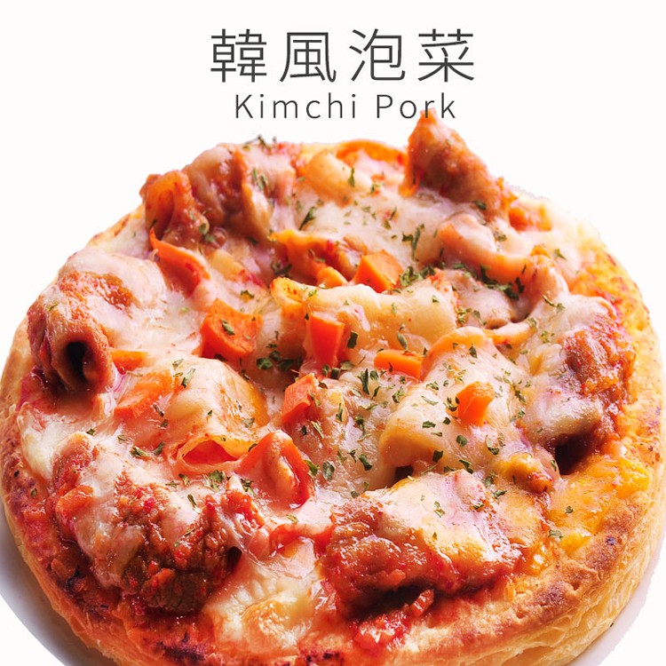 韓風泡菜豬肉披薩