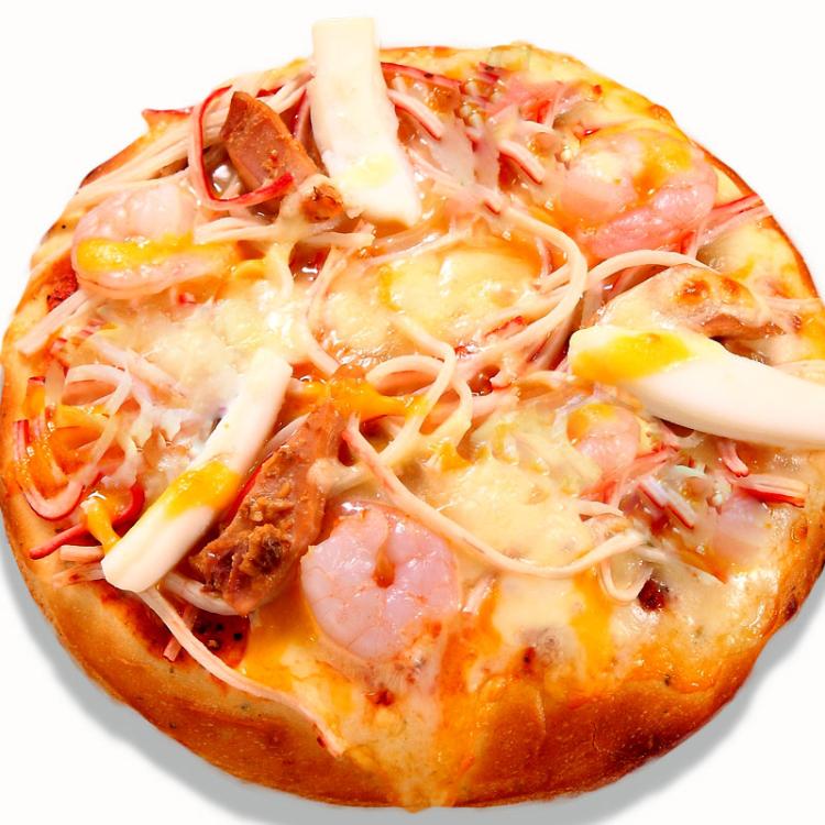 熱海蟳味三鮮披薩