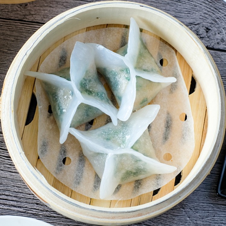 【港來米梭哥】純手工港式飲茶- 水晶蝦餃皇、韭菜蝦餃、鳳眼餃、魚翅餃 8入/盒