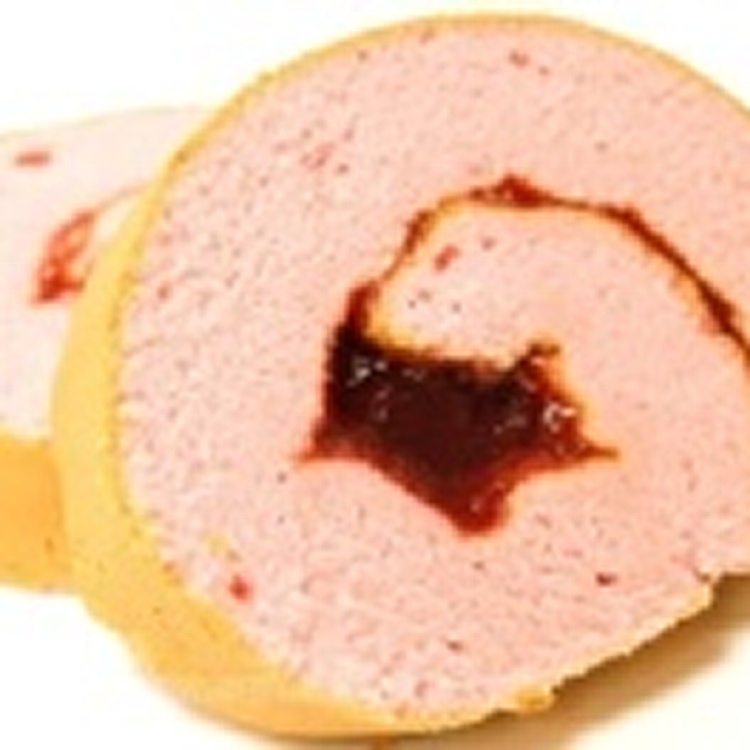 草莓果醬瑞士捲 /奶素