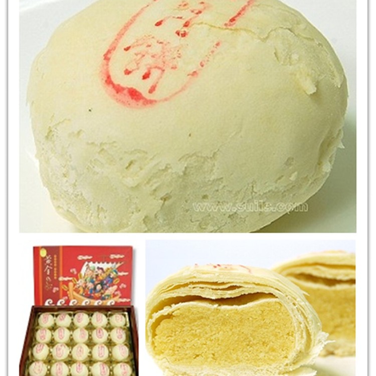 小月餅(全素) 6入透明盒裝