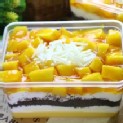 美食村芒果濃奶蛋糕盒
