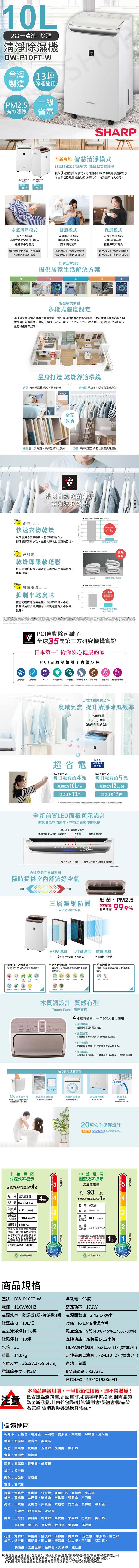 2合一清淨+除溼,清淨除濕機,(13坪,除溼適用,有效濾除,清新白,除濕能力,除濕能力,10L/日,12L/日,空氣清淨模式,全新功能 智慧清淨模式,打造好空氣舒適環境 能自動切換除濕,提供3種空氣清淨模式,可針對不同季節環境需求選擇濕度,將自動切換