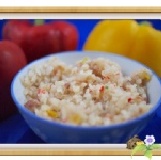 奶油時蔬炒飯(100g) -SGS檢驗合格、比寶寶炒飯還軟喔!!