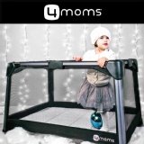 【4moms】微風二合一摺疊遊戲床2.0 (灰)