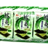 原味海苔脆片 一串三包(每包20G) 特價：$89