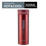 LHC-560 樂扣樂扣迷你隨手保溫瓶-300ml(紅)