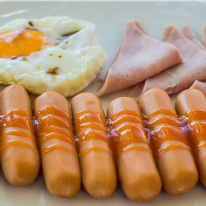 小熱狗！早餐店/熱狗捲蛋/熱狗蛋餅/熱狗蛋吐司/美式炒蛋/美式早午餐/經典排餐