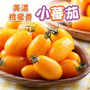 【真美味】預購_美濃鮮採橙蜜香小番茄(小蕃茄)3台斤/箱